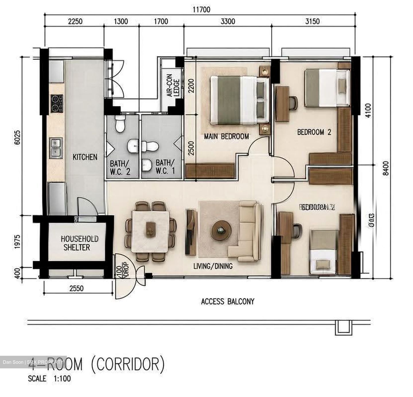 Blk 276C Wenya (Jurong West), HDB 4 Rooms #613037431